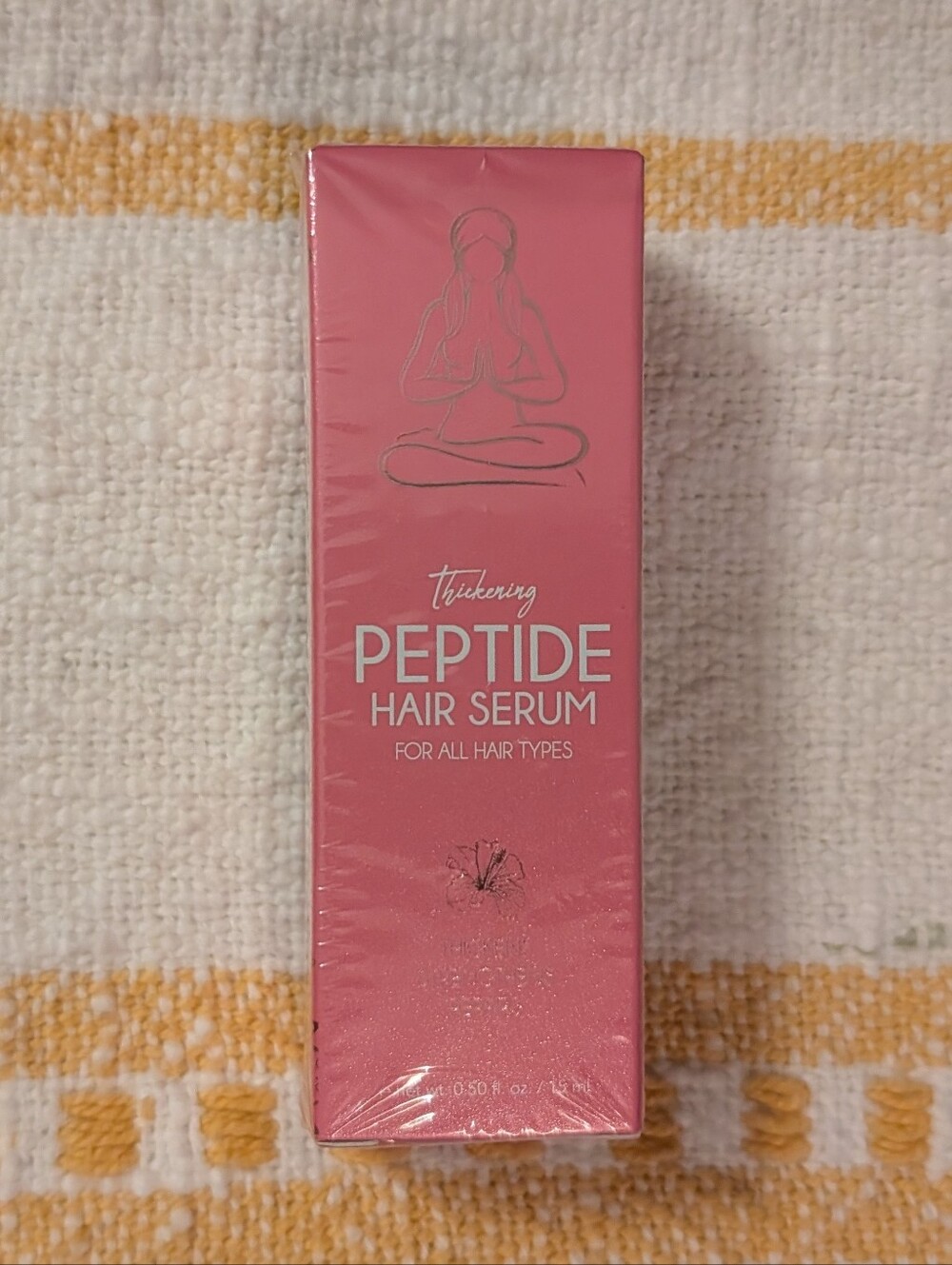 NIB Karma Beauty Thickening Peptide Hair Serum Travel Size 15mL 0.50 Fl Oz